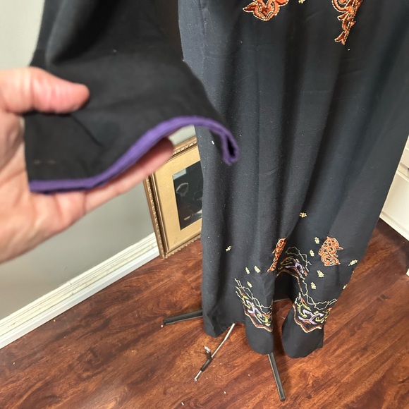 Women’s Large NWOT Black Saidi Dress for Belly Dance - Picture 4 of 5